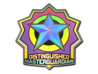 Sticker Distinguished Master Guardian (Holo)